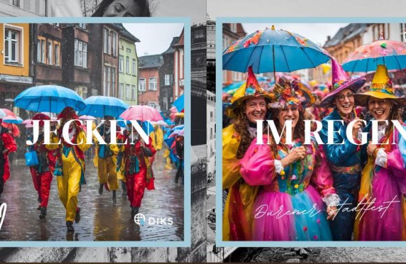 Karneval in Düren jecken in Düren